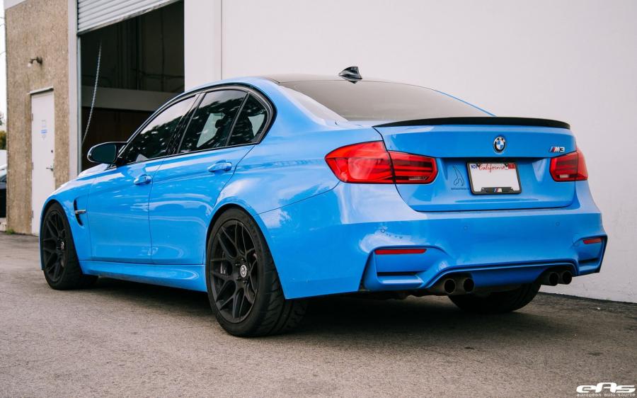  BMW M3 Sedan Yas Marina Blue by EAS 2016 года  (фото 3 из 7)